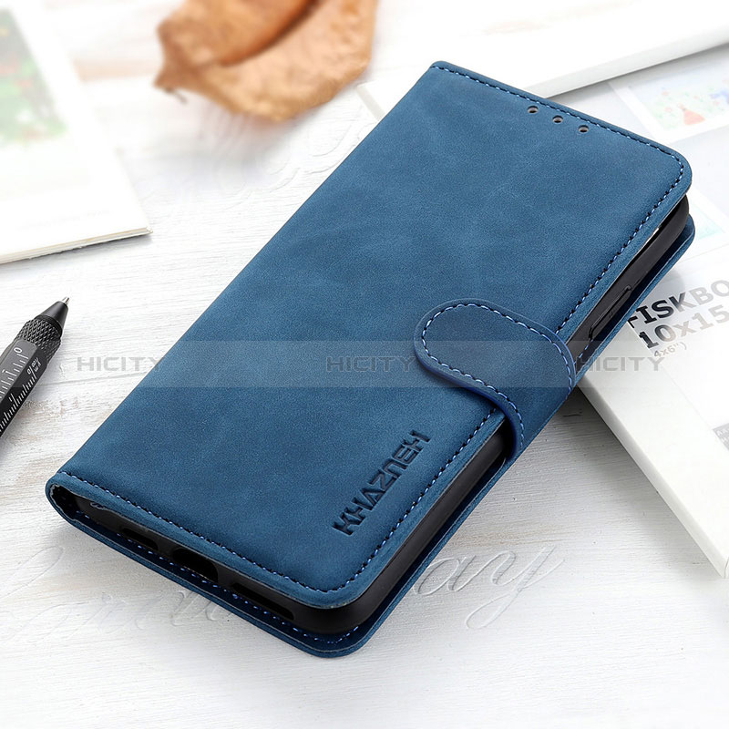 Handytasche Stand Schutzhülle Flip Leder Hülle K03Z für Xiaomi Redmi K40 Pro+ Plus 5G Blau Plus