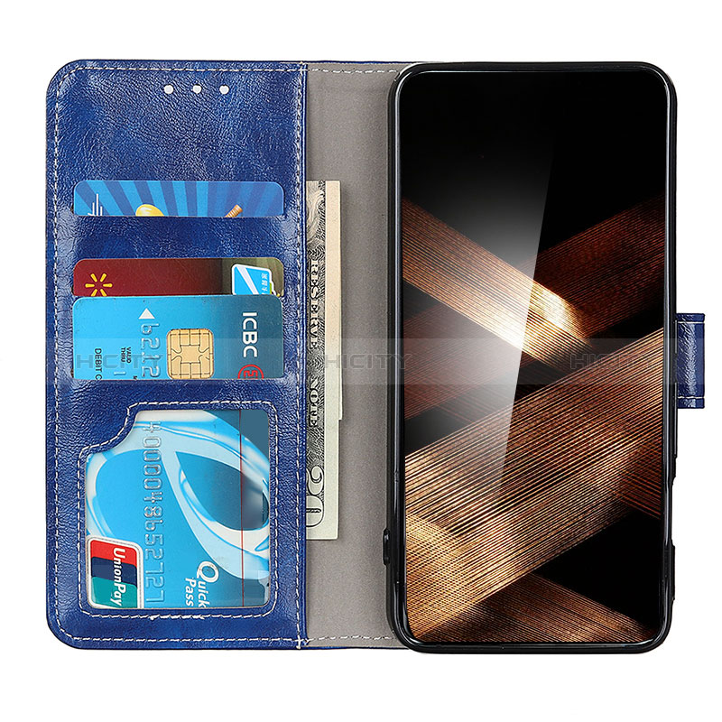 Handytasche Stand Schutzhülle Flip Leder Hülle K04Z für Huawei Honor X6a