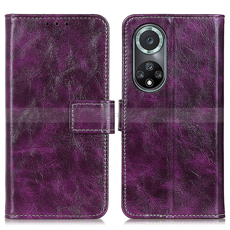 Handytasche Stand Schutzhülle Flip Leder Hülle K04Z für Huawei Nova 9 Pro Violett Plus