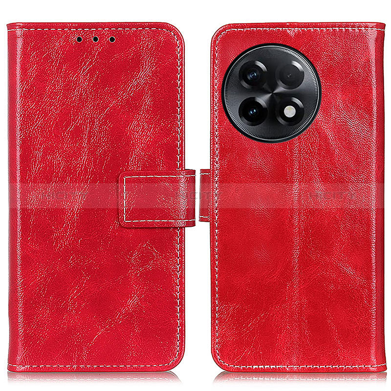 Handytasche Stand Schutzhülle Flip Leder Hülle K04Z für OnePlus Ace 2 Pro 5G Rot