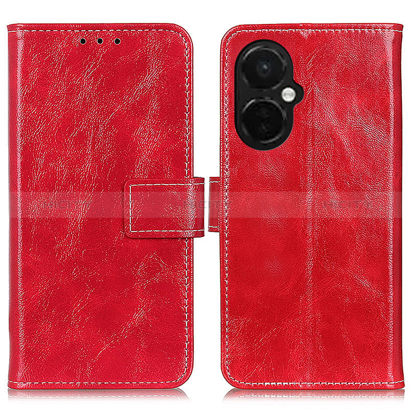 Handytasche Stand Schutzhülle Flip Leder Hülle K04Z für OnePlus Nord N30 5G Rot