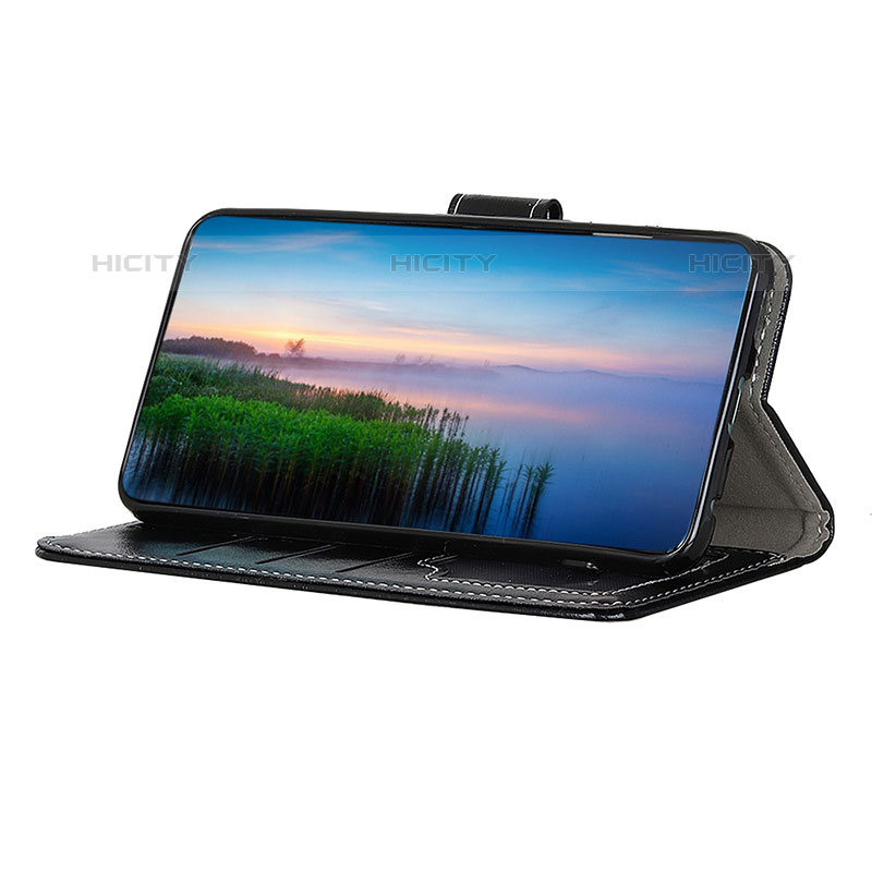 Handytasche Stand Schutzhülle Flip Leder Hülle K04Z für Oppo A16s groß