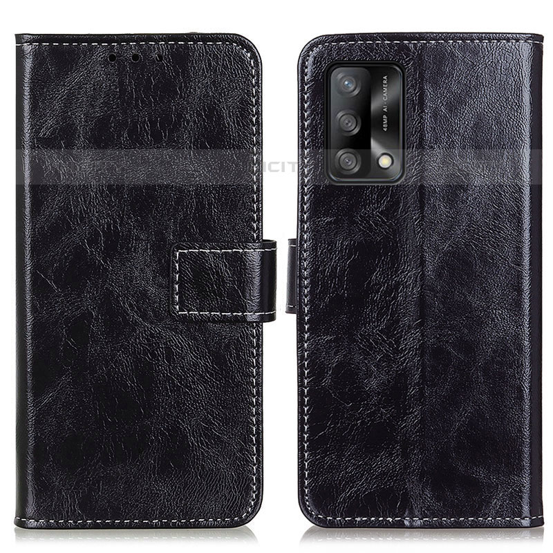 Handytasche Stand Schutzhülle Flip Leder Hülle K04Z für Oppo A74 4G