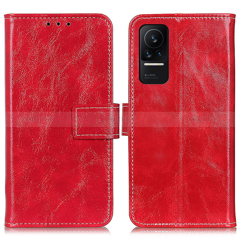 Handytasche Stand Schutzhülle Flip Leder Hülle K04Z für Xiaomi Civi 1S 5G Rot Plus