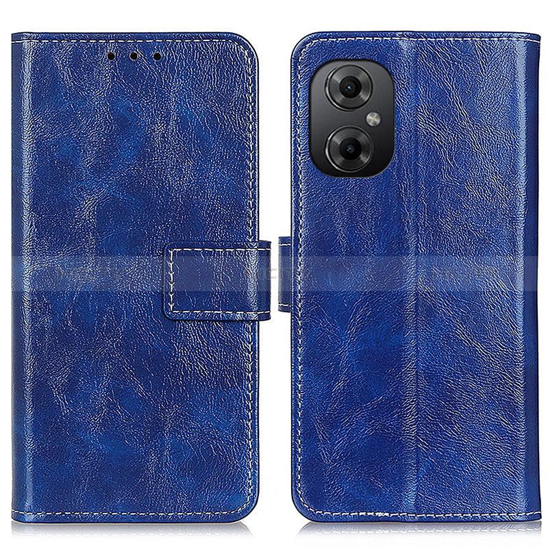 Handytasche Stand Schutzhülle Flip Leder Hülle K04Z für Xiaomi Poco M4 5G Blau Plus