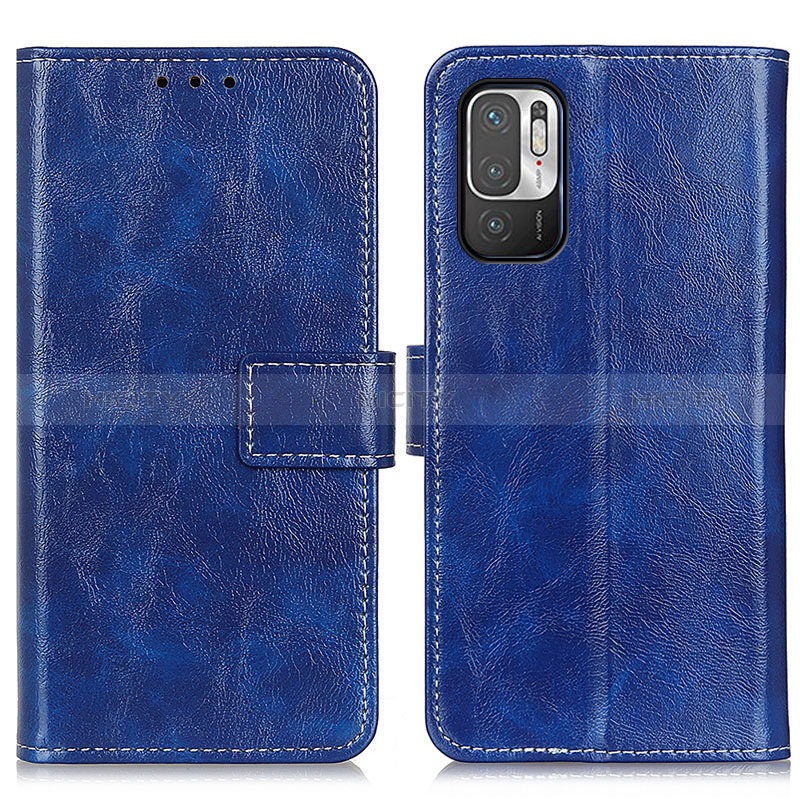 Handytasche Stand Schutzhülle Flip Leder Hülle K04Z für Xiaomi Redmi Note 11 SE 5G Blau