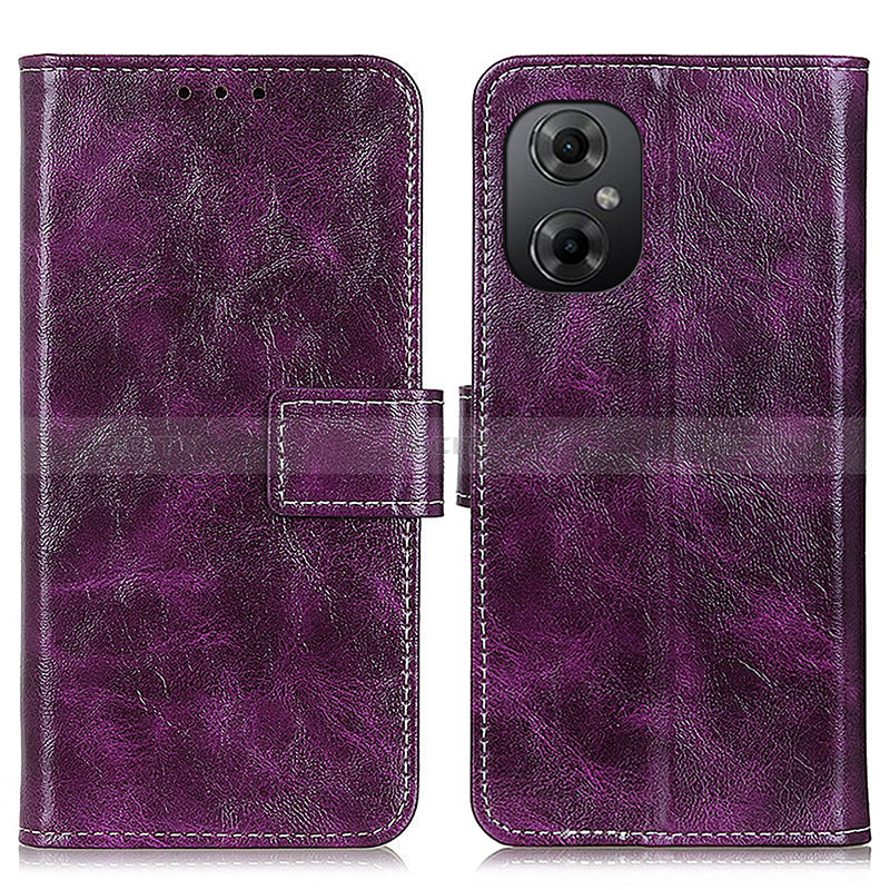 Handytasche Stand Schutzhülle Flip Leder Hülle K04Z für Xiaomi Redmi Note 12R Pro 5G Violett