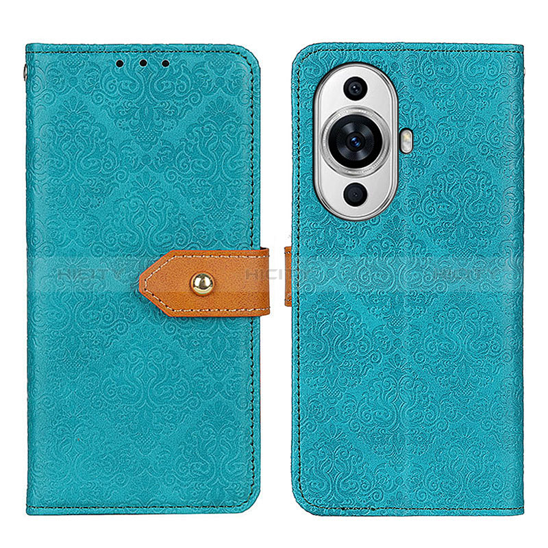 Handytasche Stand Schutzhülle Flip Leder Hülle K05Z für Huawei Nova 11 Pro groß