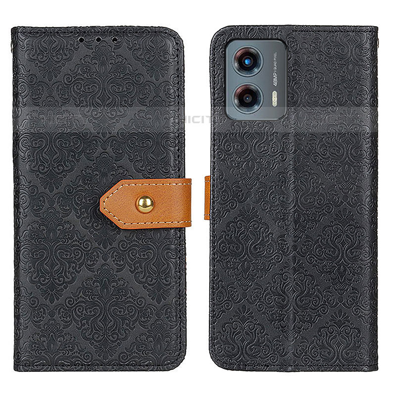 Handytasche Stand Schutzhülle Flip Leder Hülle K05Z für Motorola Moto G 5G (2023) groß