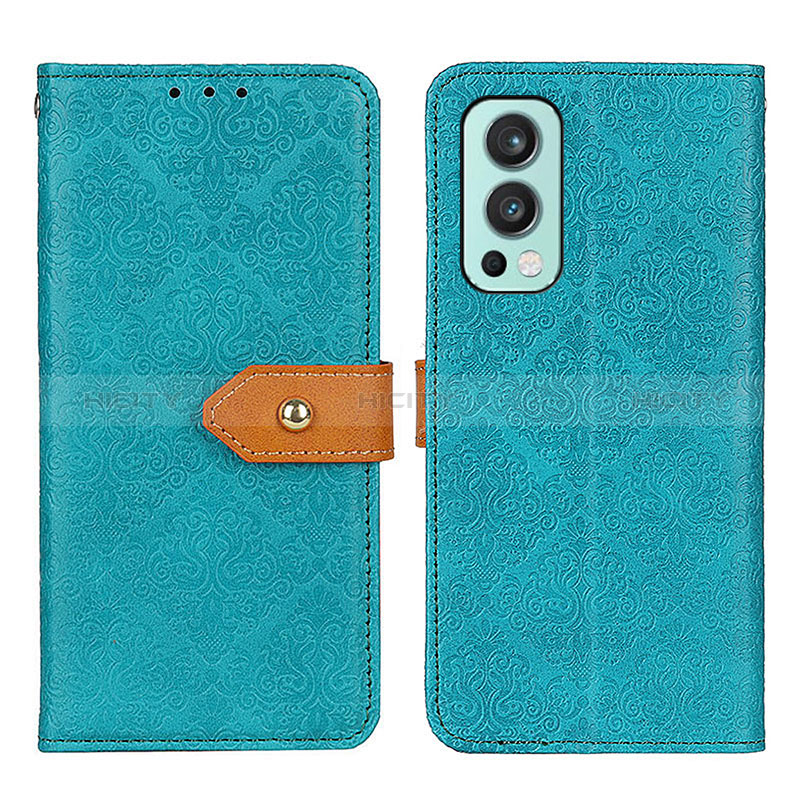 Handytasche Stand Schutzhülle Flip Leder Hülle K05Z für OnePlus Nord 2 5G