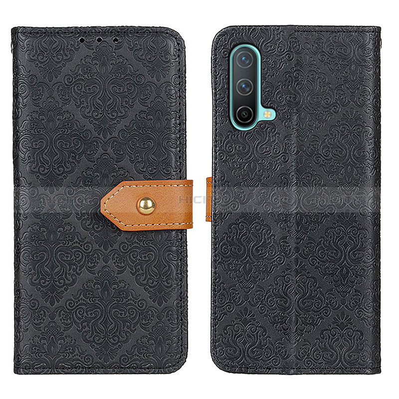 Handytasche Stand Schutzhülle Flip Leder Hülle K05Z für OnePlus Nord CE 5G groß