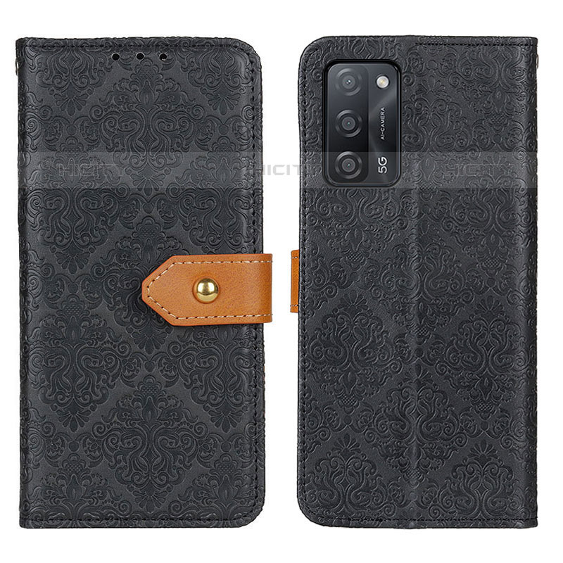 Handytasche Stand Schutzhülle Flip Leder Hülle K05Z für Oppo A53s 5G groß