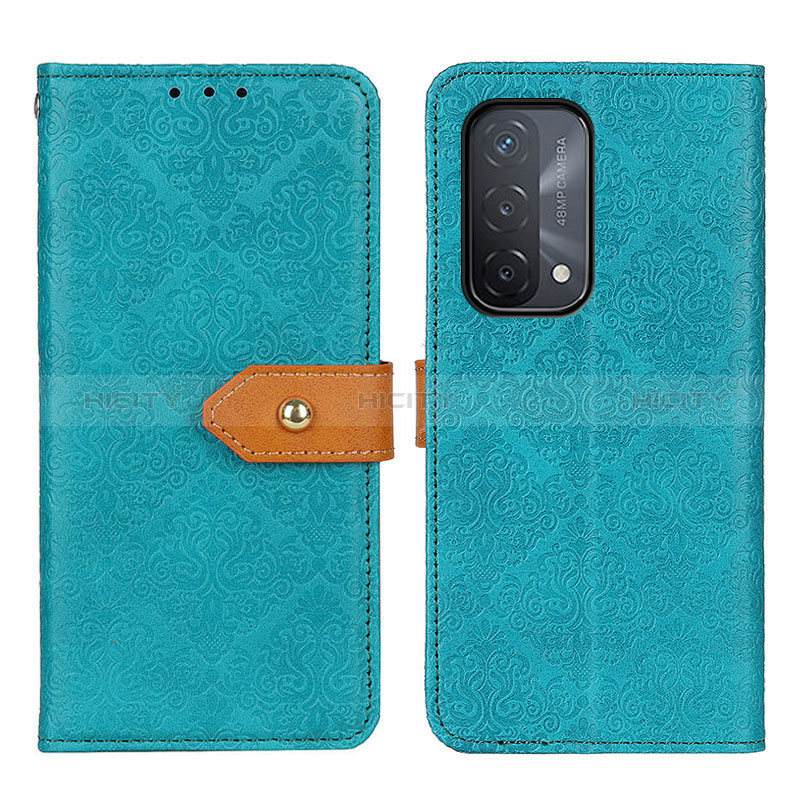 Handytasche Stand Schutzhülle Flip Leder Hülle K05Z für Oppo A74 5G