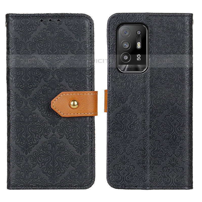 Handytasche Stand Schutzhülle Flip Leder Hülle K05Z für Oppo A94 5G groß