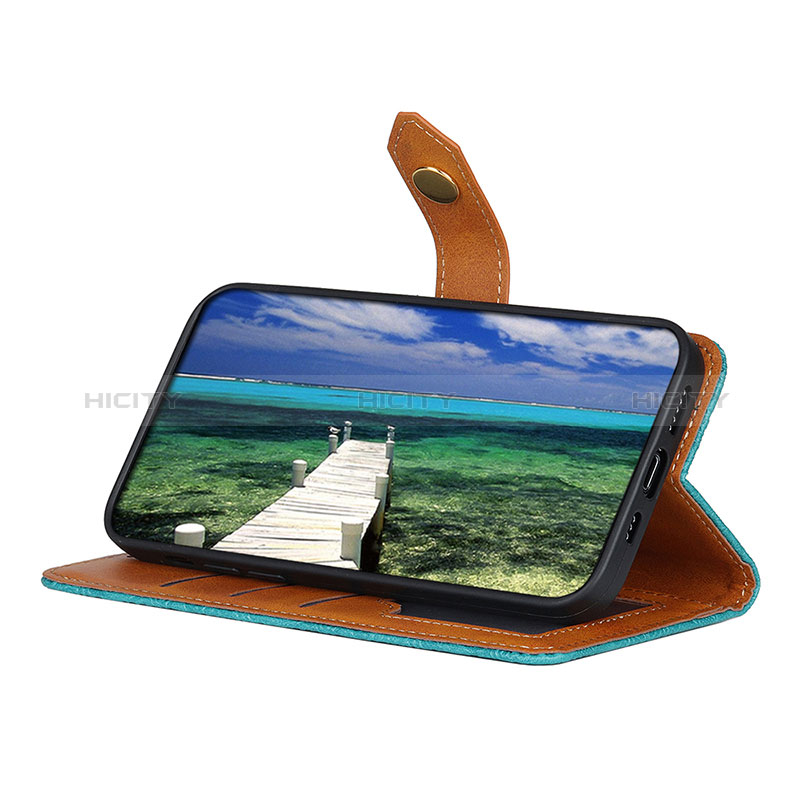 Handytasche Stand Schutzhülle Flip Leder Hülle K05Z für Oppo A96 4G groß