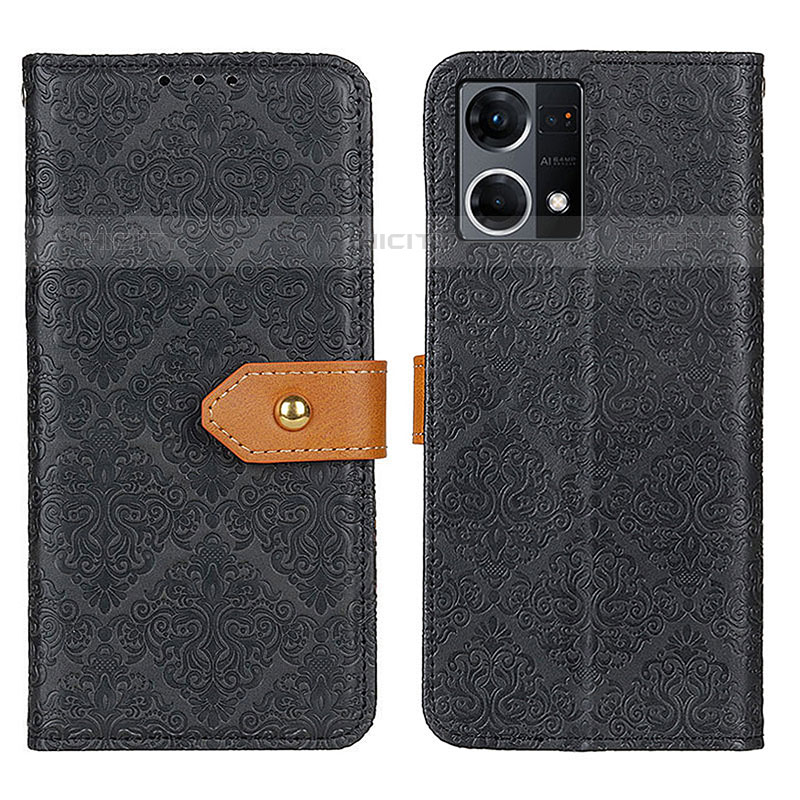 Handytasche Stand Schutzhülle Flip Leder Hülle K05Z für Oppo F21 Pro 4G groß