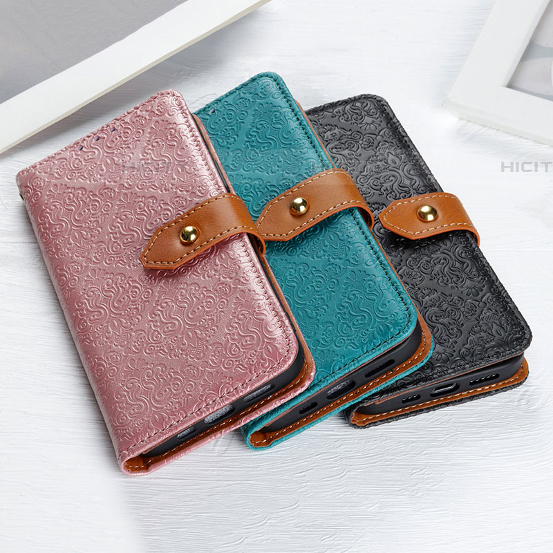 Handytasche Stand Schutzhülle Flip Leder Hülle K05Z für Samsung Galaxy F23 5G