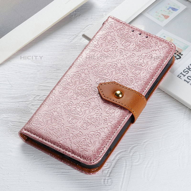 Handytasche Stand Schutzhülle Flip Leder Hülle K05Z für Samsung Galaxy M23 5G Rosa