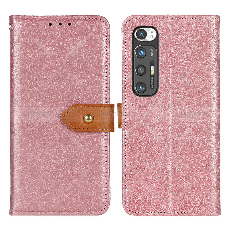 Handytasche Stand Schutzhülle Flip Leder Hülle K05Z für Xiaomi Mi 10S 5G Rosa