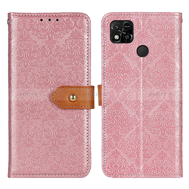 Handytasche Stand Schutzhülle Flip Leder Hülle K05Z für Xiaomi POCO C31 Rosa