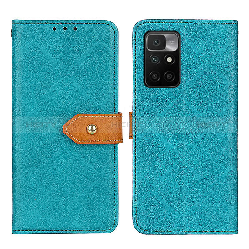 Handytasche Stand Schutzhülle Flip Leder Hülle K05Z für Xiaomi Redmi Note 11 4G (2021) Grün