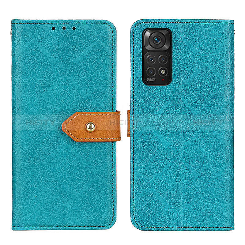 Handytasche Stand Schutzhülle Flip Leder Hülle K05Z für Xiaomi Redmi Note 11S 4G groß