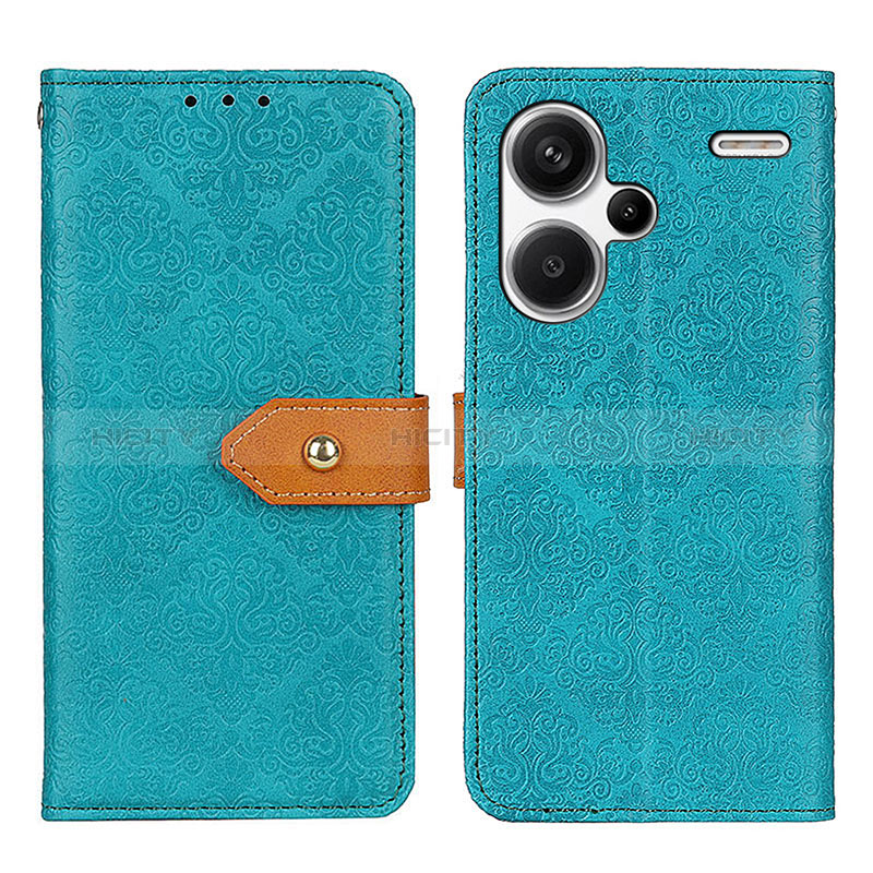 Handytasche Stand Schutzhülle Flip Leder Hülle K05Z für Xiaomi Redmi Note 13 Pro+ Plus 5G groß