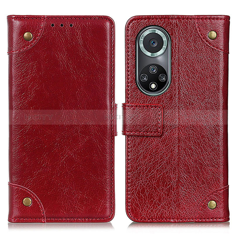 Handytasche Stand Schutzhülle Flip Leder Hülle K06Z für Huawei Honor 50 Pro 5G Rot