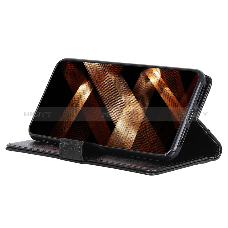 Handytasche Stand Schutzhülle Flip Leder Hülle K06Z für Motorola Moto E22 groß