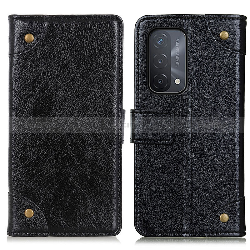 Handytasche Stand Schutzhülle Flip Leder Hülle K06Z für Oppo A54 5G groß