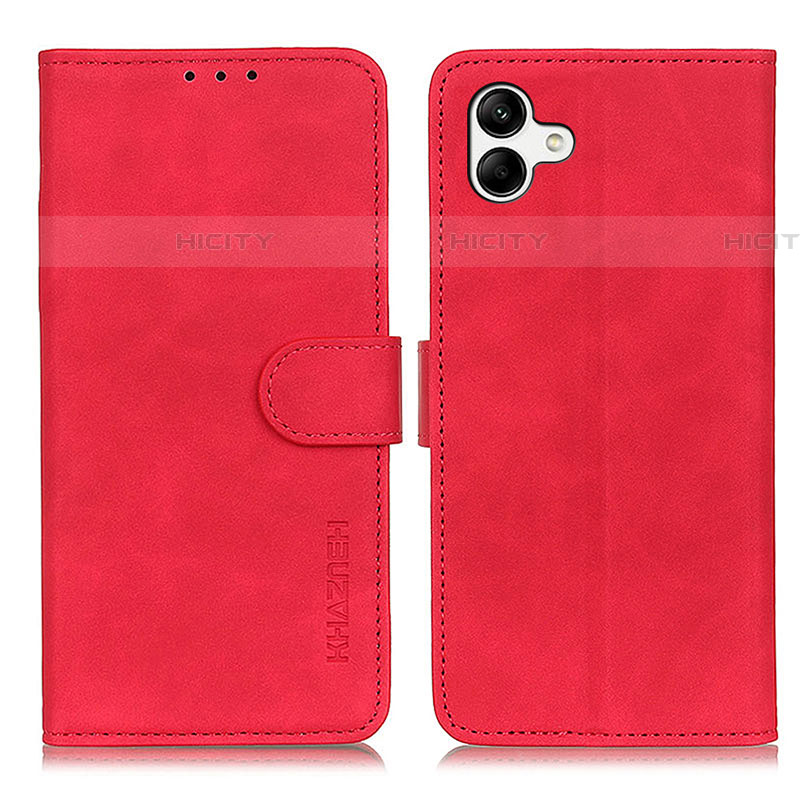 Handytasche Stand Schutzhülle Flip Leder Hülle K06Z für Samsung Galaxy F14 5G Rot