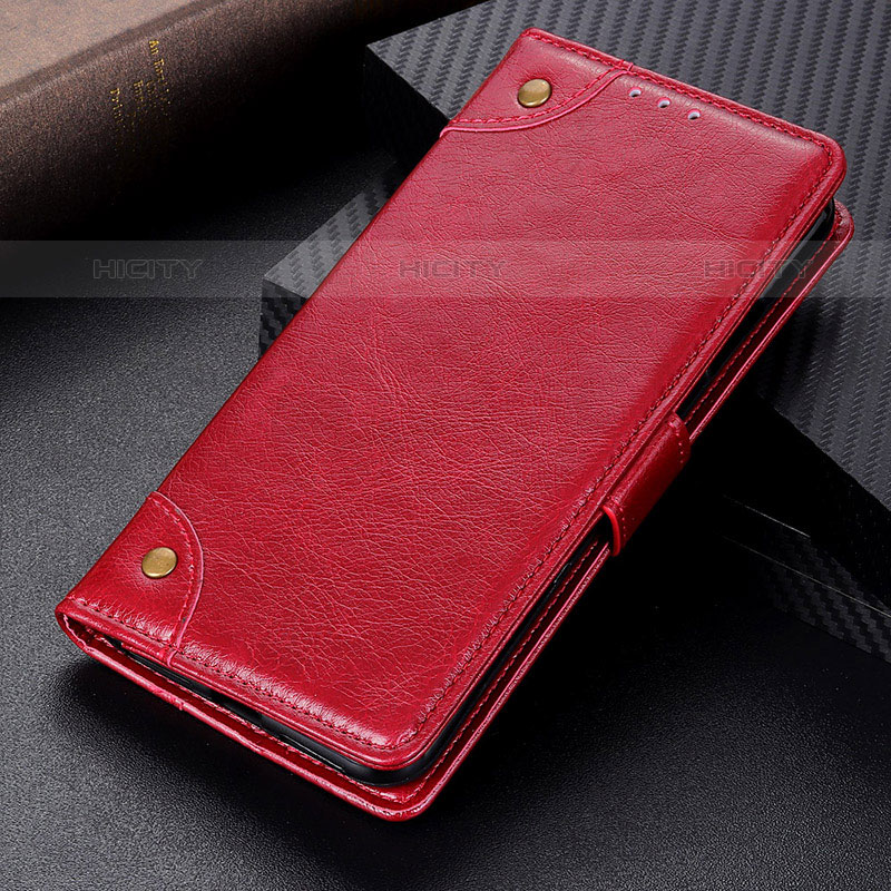 Handytasche Stand Schutzhülle Flip Leder Hülle K06Z für Samsung Galaxy M23 5G Rot