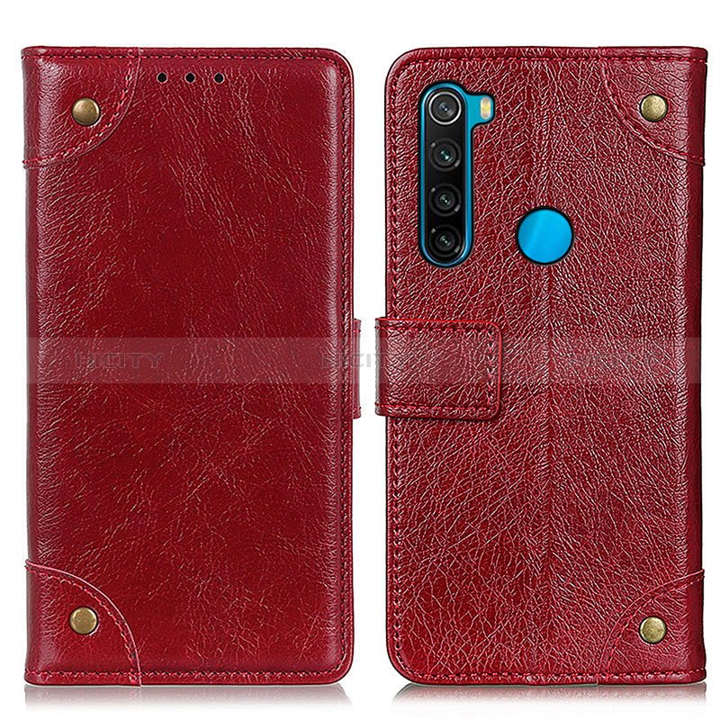 Handytasche Stand Schutzhülle Flip Leder Hülle K06Z für Xiaomi Redmi Note 8 (2021) groß