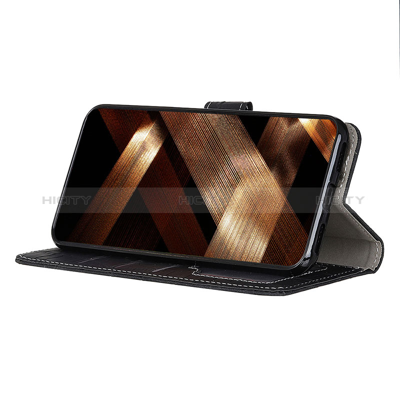 Handytasche Stand Schutzhülle Flip Leder Hülle K07Z für Motorola Moto E13