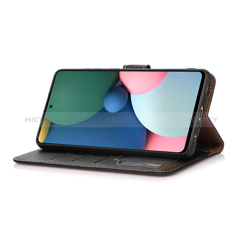 Handytasche Stand Schutzhülle Flip Leder Hülle K07Z für Oppo A56S 5G groß