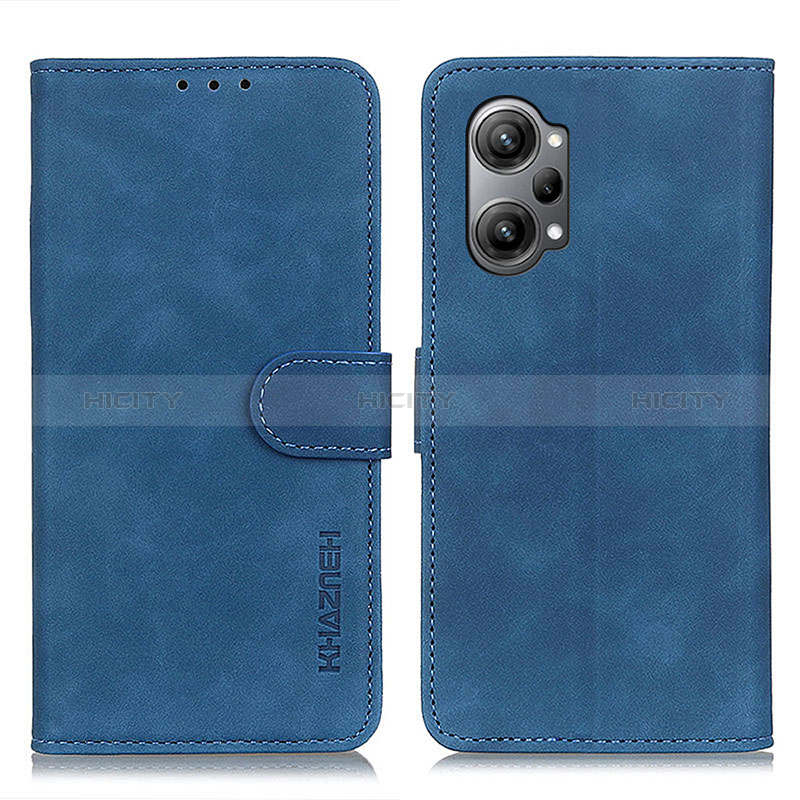 Handytasche Stand Schutzhülle Flip Leder Hülle K09Z für Oppo K10 Pro 5G Blau