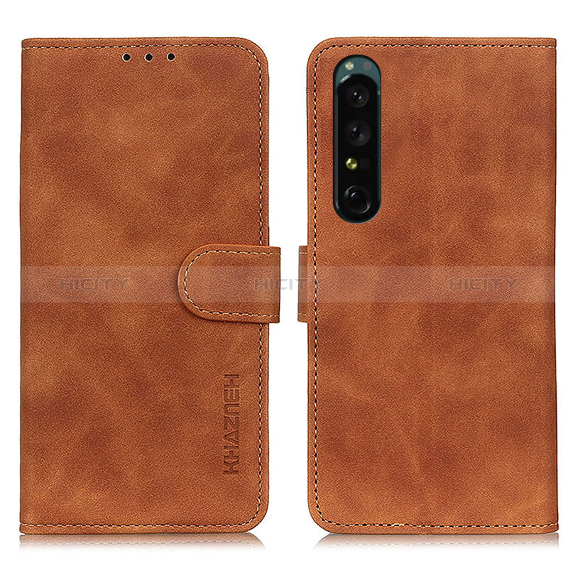 Handytasche Stand Schutzhülle Flip Leder Hülle K09Z für Sony Xperia 1 IV groß