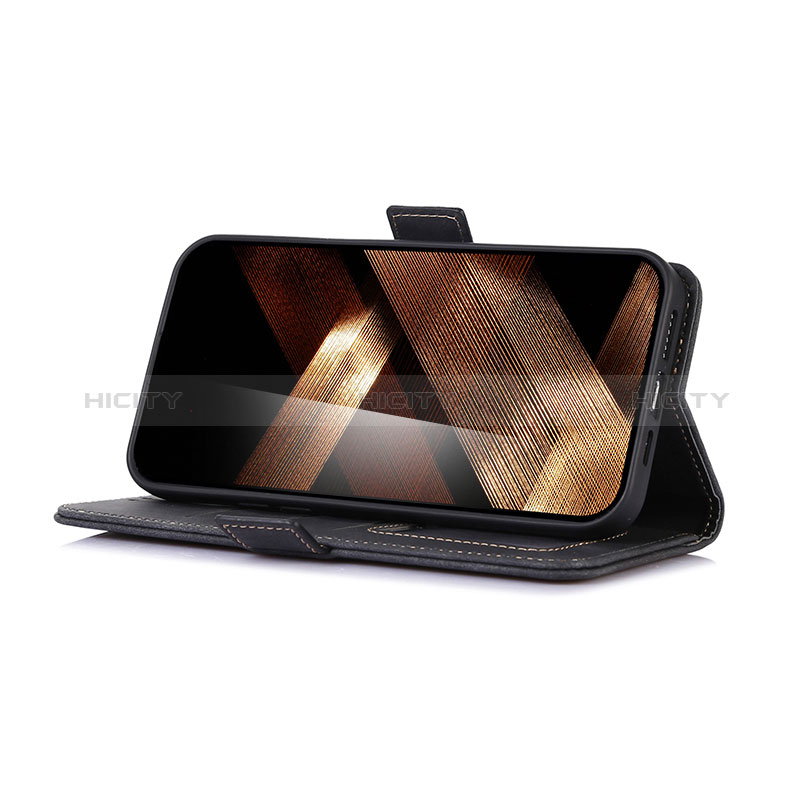 Handytasche Stand Schutzhülle Flip Leder Hülle K09Z für Xiaomi Redmi Note 13R Pro 5G groß