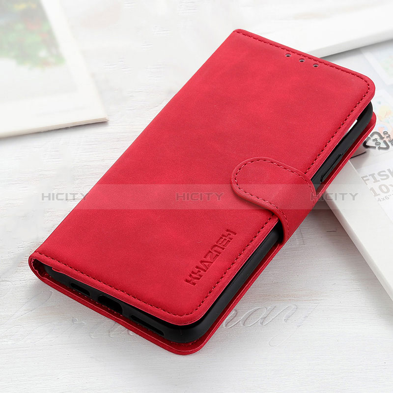 Handytasche Stand Schutzhülle Flip Leder Hülle KZ3 für Xiaomi Redmi Note 13 Pro+ Plus 5G Rot