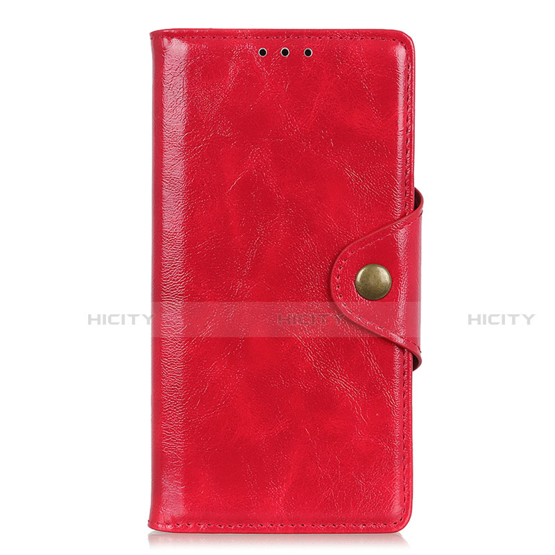 Handytasche Stand Schutzhülle Flip Leder Hülle L01 für Huawei Enjoy 10S Rot