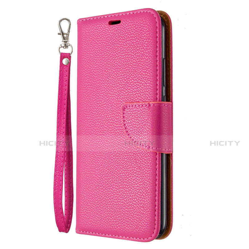 Handytasche Stand Schutzhülle Flip Leder Hülle L01 für Huawei Honor 9C Pink