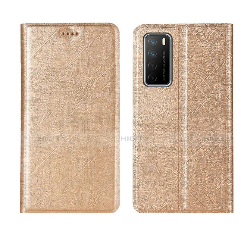 Handytasche Stand Schutzhülle Flip Leder Hülle L01 für Huawei Honor Play4 5G Gold Plus