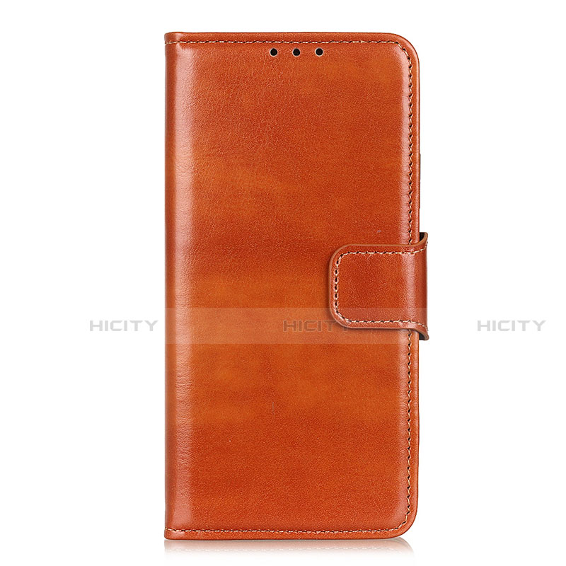 Handytasche Stand Schutzhülle Flip Leder Hülle L01 für Motorola Moto G Fast Orange