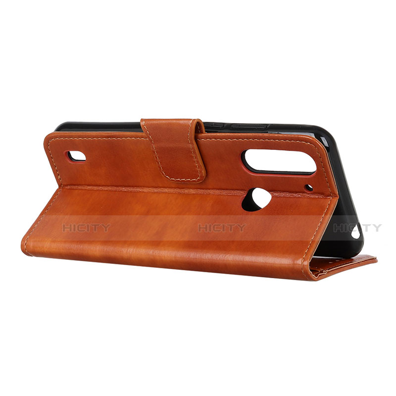 Handytasche Stand Schutzhülle Flip Leder Hülle L01 für Motorola Moto G8 Power Lite