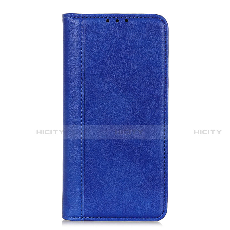 Handytasche Stand Schutzhülle Flip Leder Hülle L01 für Motorola Moto G9 Plus Blau