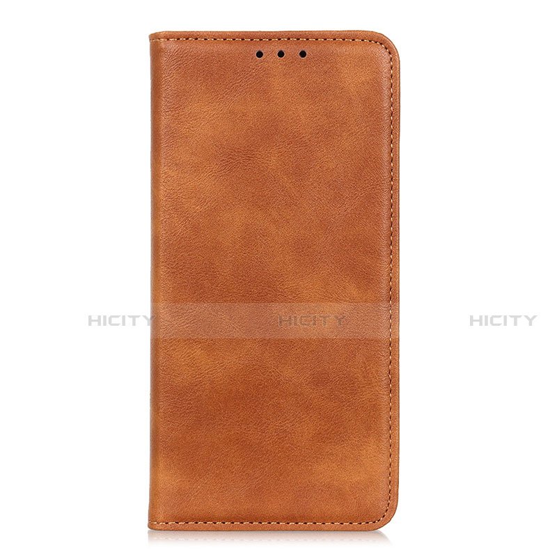 Handytasche Stand Schutzhülle Flip Leder Hülle L01 für Motorola Moto One Fusion Plus Orange