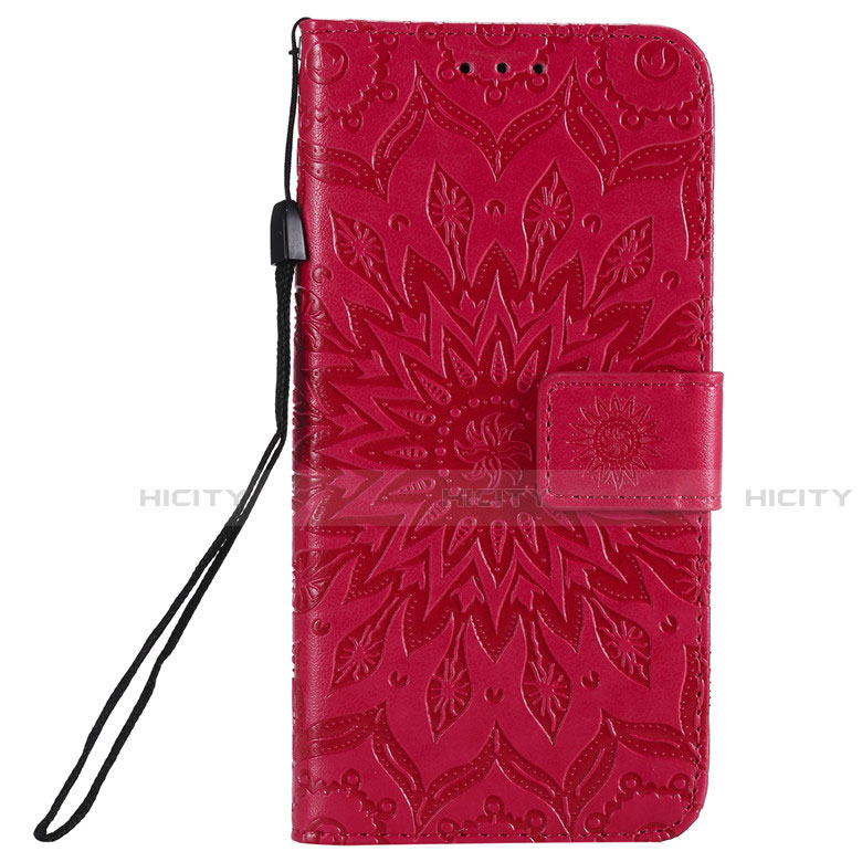 Handytasche Stand Schutzhülle Flip Leder Hülle L01 für Nokia 2.3 Rot