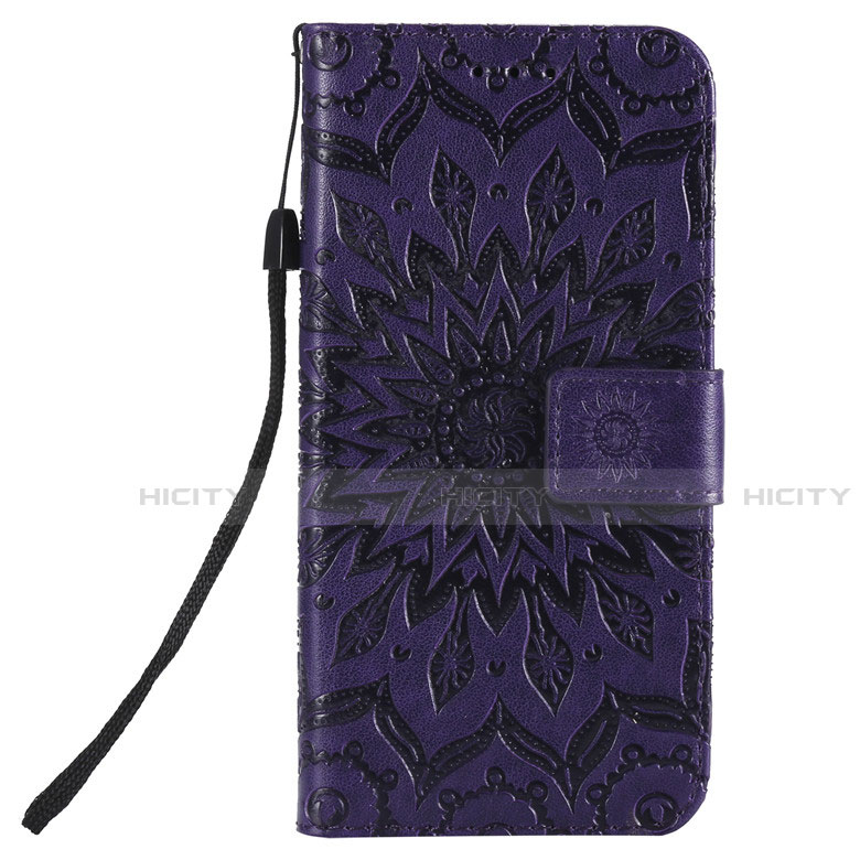 Handytasche Stand Schutzhülle Flip Leder Hülle L01 für Nokia 2.3 Violett