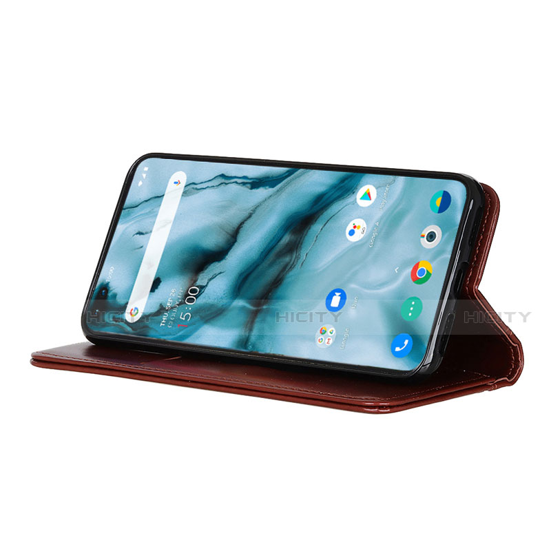 Handytasche Stand Schutzhülle Flip Leder Hülle L01 für OnePlus Nord groß