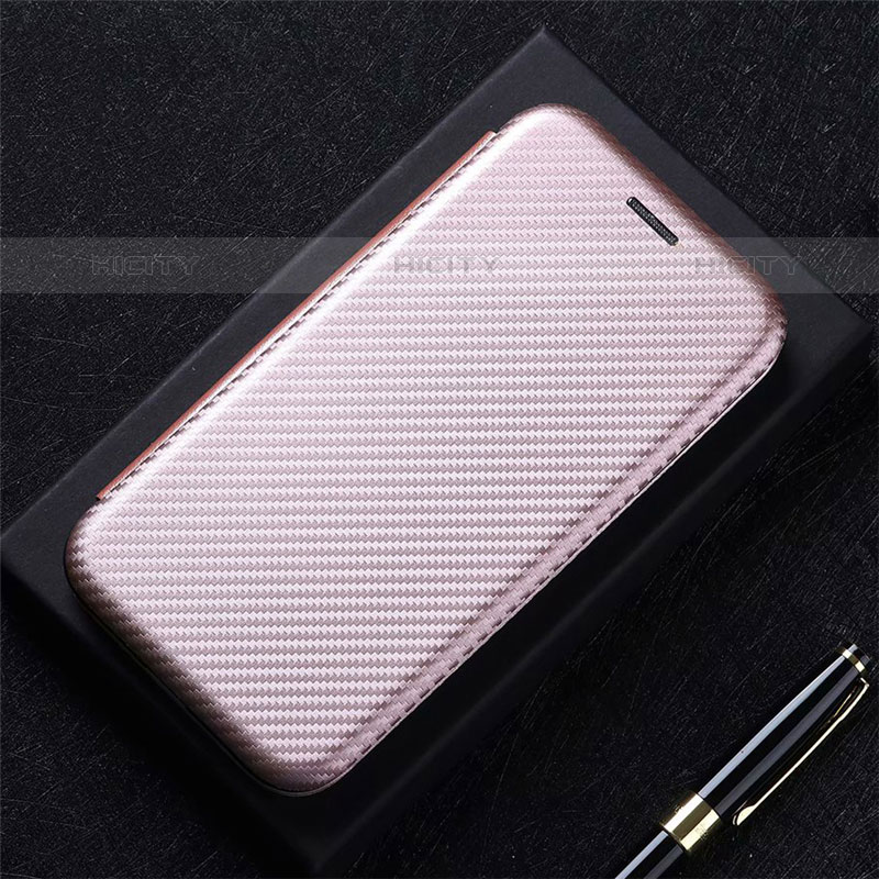 Handytasche Stand Schutzhülle Flip Leder Hülle L01 für Oppo A11s Rosegold Plus